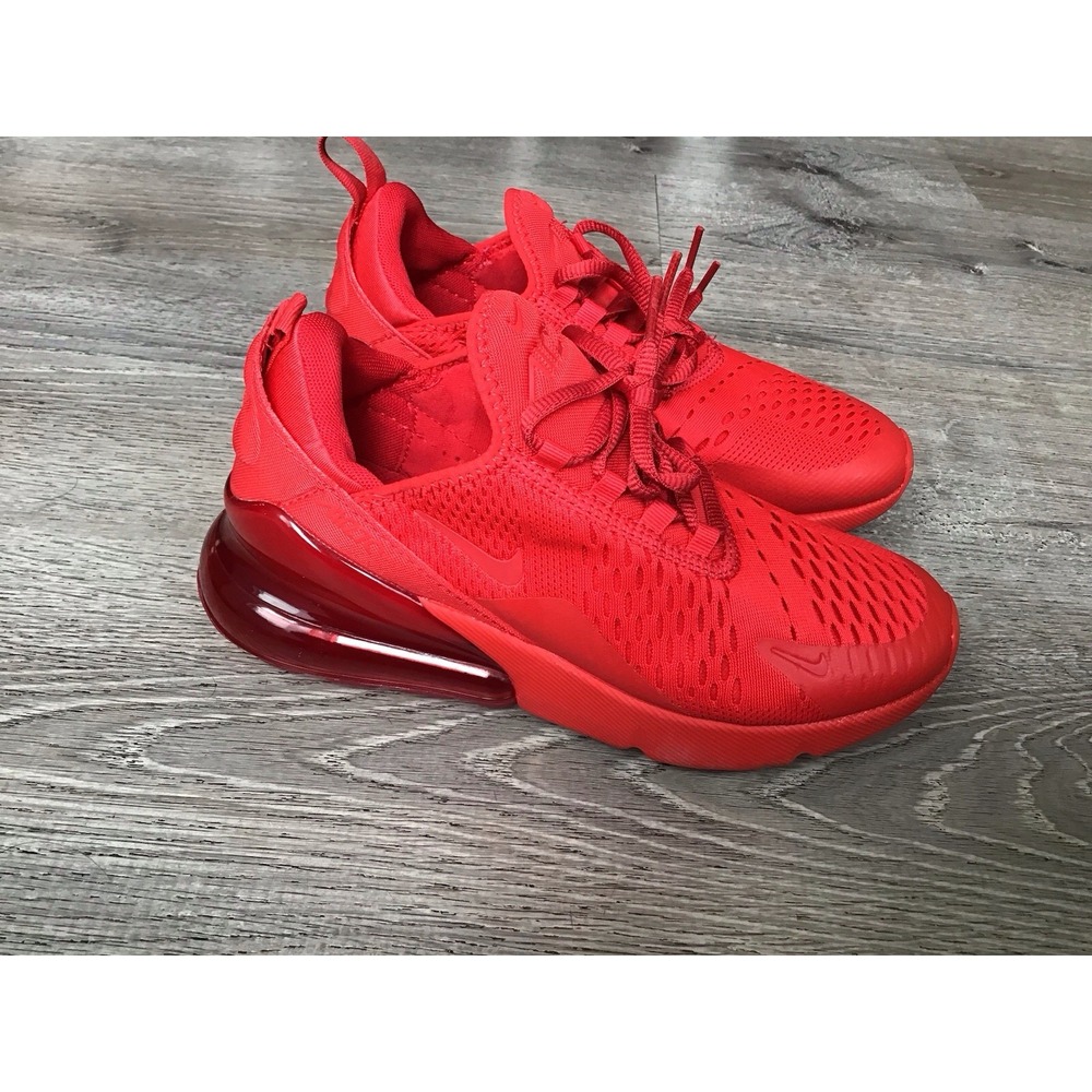 Youth Grade-School Nike Air Max 270 (GS) University Red (CW6987 600) Size 5Y